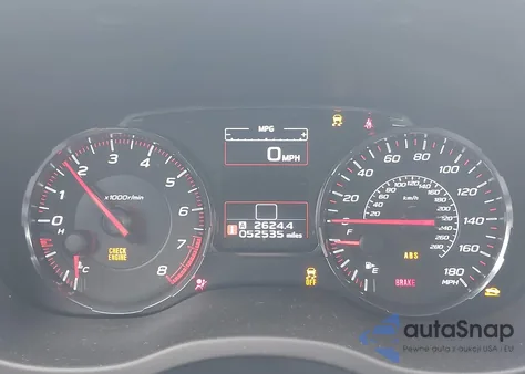 2021 Subaru Wrx Premium из США, поврежденный, VIN JF1VA1C6XM9818786